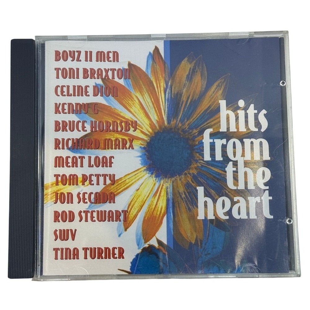 Hits From The Heart CD 1995 Realm Records Compilation Boyz II Men Celine Dion